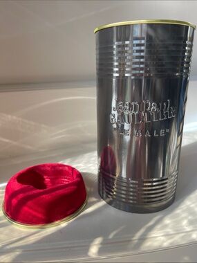Jean Paul Gaultier Le Male 6.8 oz Empty Tin Container